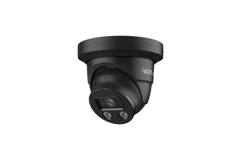 Pro-X 8 MP Color 24-7 Fixed Turret IP Camera - Black